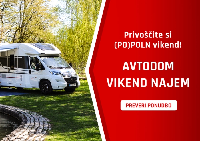 Avtodom - vikend najem (AKCIJA CCC)